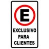 Kit 6 Placas Estacionamento 20x30 Pvc 1mm - Com Logotipo - 1