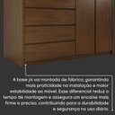 Ver mais imagens de Cômoda 2 Portas 4 Gavetas Mdf Polidoro