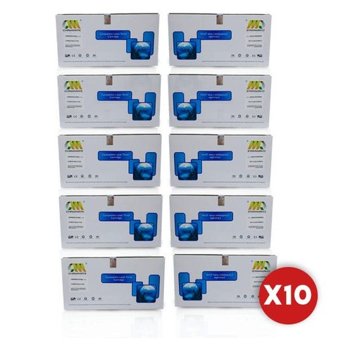 Kit 10 Toner Compatível Cf230a 30a 230a M203 M22 Chinamate