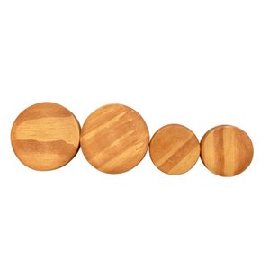 Cabideiro / Gancho de Parede (kit com 4 Peças Caramelo)