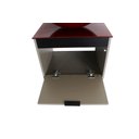 Ver imagem 3 de Gabinete Armário Banheiro 40cm Cuba Quadrada Vermelha