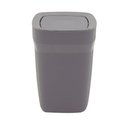 Ver imagem 6 de Lixeira Tramontina Compact em Polipropileno Cinza com Tampa Basculante 6,5 L Tramontina