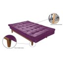 Ver imagem 4 de Sofá Cama 3 Lugares 5 Posições Versátil Madero Espresso Móveis