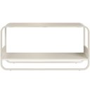 Ver imagem 6 de Banco Sapateira para Hall de Entrada 90cm Orgânico Industrial Alek A03 Off White - Lyam Decor