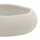Ver imagem 2 de Centro de Mesa Decorativo em Cerâmica Branco 34cm 19276 Mart