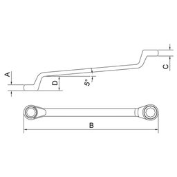 Chave Estrela 1.1-16x1.1-4pol Tramontina Pro Tramontina - 3
