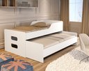 Ver imagem 3 de Bicama Solteiro Reforçada Adulto Infantil Quarto Compacto:branco