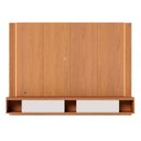 Ver mais imagens de Home Suspenso Soge para TV até 75 Fita LED Portas Deslizantes MDP/MDF 217cm Freijó/Off White G73 - g