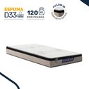 Ver imagem 2 de Colchão Gazin de Espuma D33 Pillow In Force Mid Solteiro 88 cm
