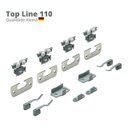 Ver imagem 3 de Sistema De Portas De Correr Tl 110 Hettich 2 Portas Sem Amortecimento