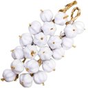 Ver imagem 4 de Kit 4 Enfeite Trança Réstia Cebola Alho Artificial Artesanal