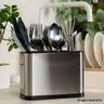 Escorredor Porta Talheres Inox | Ke Home - 2