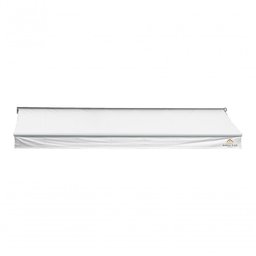 Toldo Articulado Flex - Pvc - 3,00m Branco Projeção 2,50 - 1