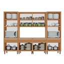 Ver imagem 2 de Cozinha Completa Modulada Tuboarte Maite 100% Mdf com 2 Balcão Pequeno 10 Portas 4 Gavetas