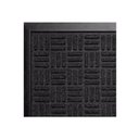 Ver imagem 7 de Kapazi Tapete Comercial Hidro Absorvente de Água Secar Pés Edifício Cor Preto Desenho do Tecido Geom