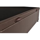 Ver imagem 4 de Cama Box Baú Viúva Corino Marrom 120x188x42