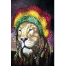 Quadro Decorativo Leão Bob Marley P608 - 3