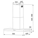 Ver imagem 2 de Coifa Franke Linea Touch Parede 60cm 220v 16694