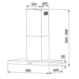 Coifa Franke Linea Touch Parede 60cm 220v 16694 - 2