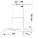 Ver imagem 2 de Coifa Franke Linea Touch Parede 60cm 220V 16694