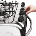 Ver imagem 4 de Fogão 4 Bocas Electrolux 52Rbl com Timer e Relógio Digital Automático Bivolt