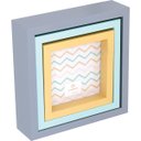 Ver imagem 1 de HOME&CO VIRCHOW PORTA-RETRATOS 17x17x5cm PLÁSTICO COLOR 3PÇ