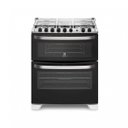 Ver imagem 2 de Fogão 5 Bocas Electrolux 76Dab Duplo Forno Automático 127V