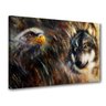 Quadro Decorativo Lobo Aguia P506 - 1