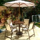 Ver imagem 4 de Base de Aluminio Suporte Concreto para Guarda Sol Ombrelone Resistente