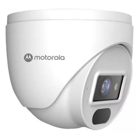 Câmera Motorola Ip Dome Metal e Plstico 4mp/h.265/ Lente 3.6mm/ Ip66 /poe - L/ Mtidm022602
