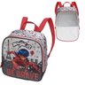Lancheira Miraculous Ladybug Be Brave Cinza - Pacific - Cinza Claro - 1