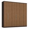 Guarda-Roupa Casal 6 Portas 4 Gavetas Caribe Móveis Rimo - 3
