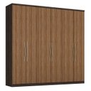 Ver imagem 3 de Guarda-Roupa Casal 6 Portas 4 Gavetas Caribe Móveis Rimo