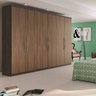 Guarda-Roupa Casal 6 Portas 4 Gavetas Caribe Móveis Rimo - 1