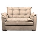 Ver imagem 2 de Sofá 2 Lugares Pequeno Confortável 1,40m Small Herrero - Nude Areia