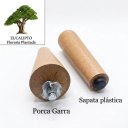 Ver imagem 3 de Kit 4 Pés Palito de Madeira 7cm P. Mogno