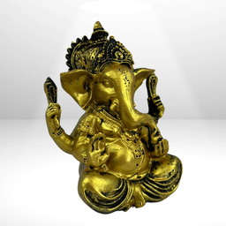 Buda Tailandês + Deusa Ganesha Estatua Resina Decoração Paz - 4