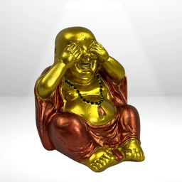 Buda Tailandês + Deusa Ganesha Estatua Resina Decoração Paz - 5