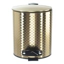 Ver imagem 3 de Kit Lavabo Luxo Lixeira Cesto 5 Litros com Pedal + Escova