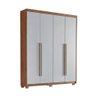 Guarda Roupa Solteiro Rufato Hawaii 4 Portas Nat | Off - 1