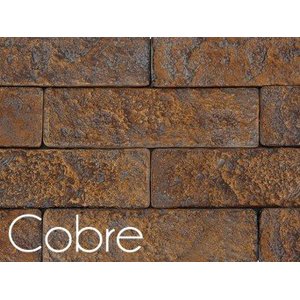 Ecobrick Santa Luzia 7,5x27cm Cobre