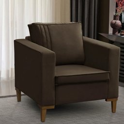 Poltrona Decorativa Riviera Veludo - Star Confort - 2