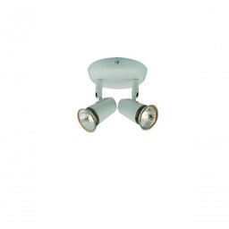 Luminária 2xgu10 Led P/ Quarto Sala Cozinha Banheiro Cor da Lâmpada Branco Neutro - 1