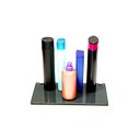 Ver imagem 2 de Porta Shampoo Reto em Vidro Fumê Lapidado - Aquabox - 30cmx14cmx10mm