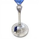 Ver imagem 7 de Jogo com 6 Taças em Cristal Azul para Flute 23x7cm