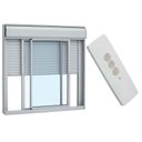 Ver imagem 1 de Janela de Correr Alumínio Branco 02F Integrada c/Controle Confort - 100x150