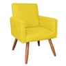 Poltrona Cris Amarelo SLK Decor - 1