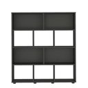 Ver imagem 5 de Conjunto de 3 Estantes Book com Diversos Nichos Preto