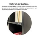 Ver imagem 7 de Conjunto de 3 Estantes Book com Diversos Nichos Preto