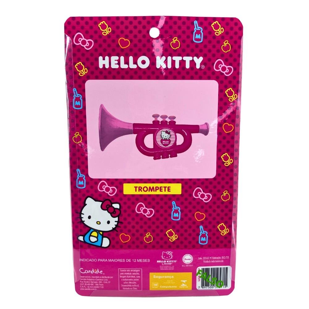 Instrumento Musical Infantil Hello Kitty - Trompete - 2